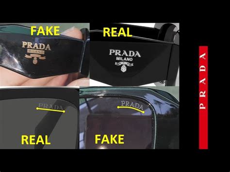 fake prada baroque|Real vs fake Prada sunglass. How to spot original Prada.